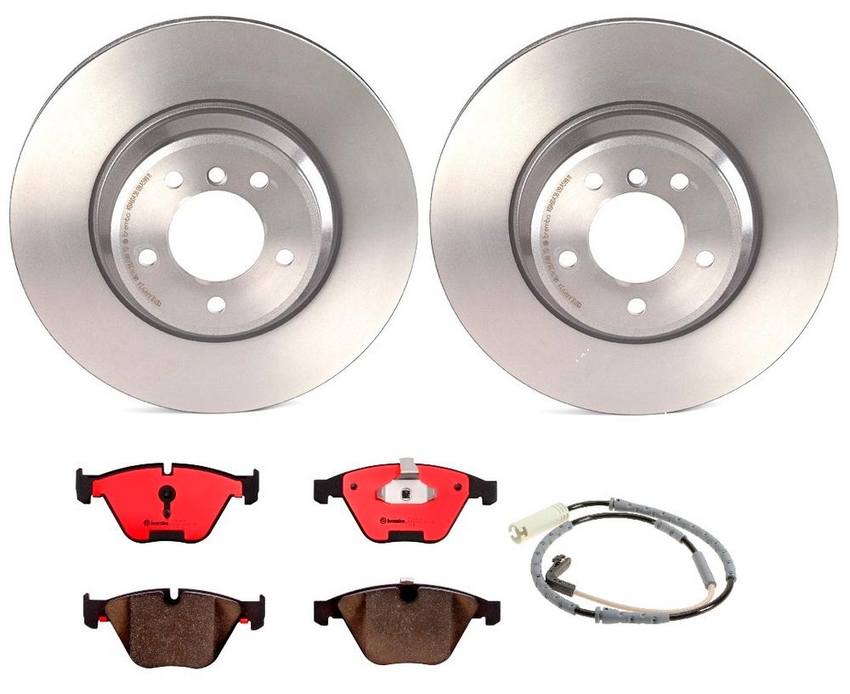 BMW Brembo Brake Kit - Pads and Rotors Front (348mm) (Ceramic) 34356789441 - Brembo 2858856KIT